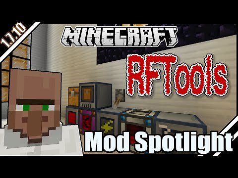 RFTools Mod Spotlight |Minecraft 1.7.10| RF Networks, Auto-Crafting, Chest Scanner & More