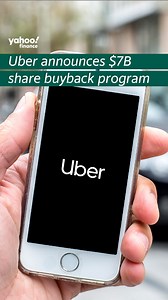 For the first time, Uber announced a $7,000,000,000 share buyback program. | Yahoo Finance