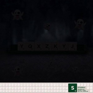 Muahahaha! Picked up more trick than treat. 👻 💀 Happy Halloween! | Scrabble