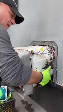 Removing an old RV water heater