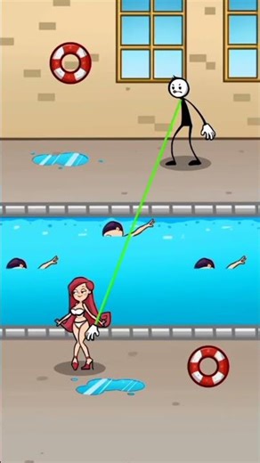 playing stickman thief brain test game#viral #gaming #max#shorts #subscribe #support