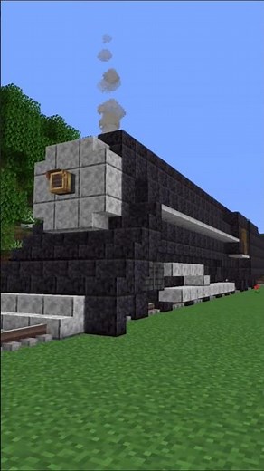 Southern Pacific GS-6 4460 with mod Create in Minecraft #minecraft #create #train #4460 #gs6 #sp