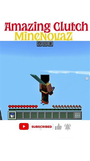 🔥 OP Minecraft Clutch 😱 | Last Second Save | Pro MLG Move #Minecraft #MinecraftClutch#OPClutch #MLG