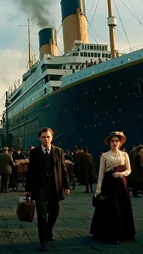 “Life Onboard the Titanic 🚢 | Rare Cinematic Recreation (1912)”