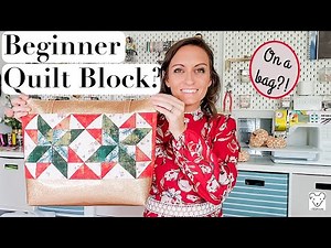 Quilt Block for Beginners - 2 Ways To Make (Cricut Friendly)! Collab video with Lorrie Nunemaker!