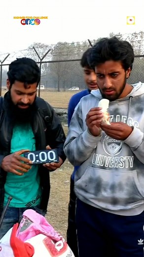 15 Second Wala Eating Challenge #challenge #foodchallenge | kashmiri food challenge
