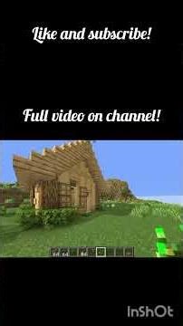 starter oak house tutorial | Farm+path build