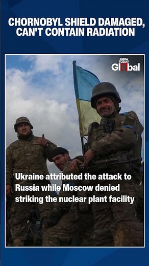 Chornobyl Nuclear Shield Can't Contain Radiation After Drone Strike | UN Watchdog Warns of Danger