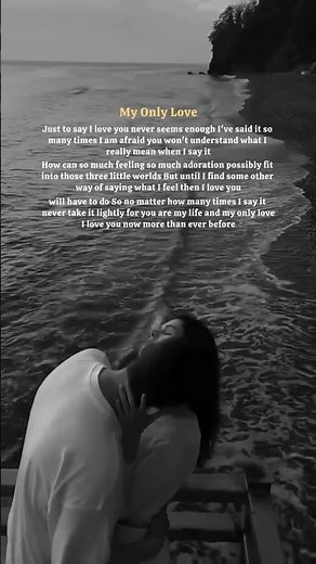 My Only Love 💕 Deep Love Quotes for Someone Special