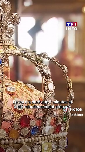 🚨 Le musée du Louvre victime d'un cambriolage ce dimanche matin. ▶️ Les malfaiteurs ont utilisé un monte-charge, se sont ensuite introduits dans la galerie d'Apollon et sont repartis avec des diadèmes, des broches et des colliers ayant appartenu à Napoléon et à ses proches. Des bijoux d'une valeur absolument inestimable. #info #tf1 #cambriolage #louvre #musee