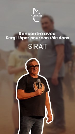 Cinéma Les 7 Parnassiens on Instagram: "🤩Merci à Sergi López pour cette rencontre avant la séance de SIRĀT d’Oliver Laxe ! Acteur principal du film, il nous explique son expérience sur le tournage et sa collaboration avec Oliver. SIRĀT D’Oliver Laxe en salle au @5caumartin et aux @7parnassiens 🎬Synopsis : Un père et son fils parviennent à une rave perdue au cœur des montagnes du sud du Maroc. Ils cherchent Mar, fille de la famille, disparue depuis plusieurs mois lors de l’une de ces fêtes. Pl