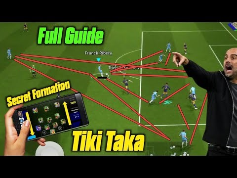 How to Play Tiki Taka in eFootball 2025 Mobile ? | Possession Game Tutorial