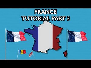 France - Medium Scale World Flag Map [Part 3] [Minecraft]