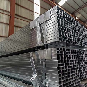 [Hot Item] Galvanized Welded Steel Square Pipe Rectangular Hollow Section Iron Square Steel Pipes Ms Shs Rhs Steel Profiles