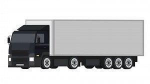 Cartoon Lorry Truck Back Stock Footage Video (100% Royalty-free) 1027228691 | Shutterstock