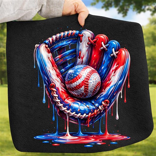 Patriotic Baseball Glove PNG Red White Blue Drip, USA Baseball Design, Sports Sublimation PNG, Baseball Mom Shirt Graphic - Etsy