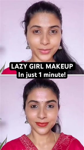 Super Quick LAZY GIRL MAKEUP #lazygirlmakeup #facescanada #trending #makeup