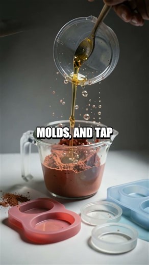 DIY Geometric Concrete Candle Holders with a Copper Touch