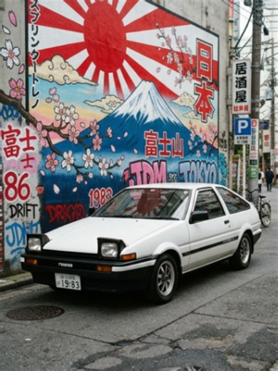 The Legendary Toyota Sprinter Trueno AE86: An Iconic Drift Car