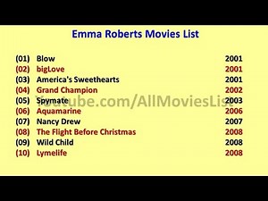 Emma Roberts Movies List