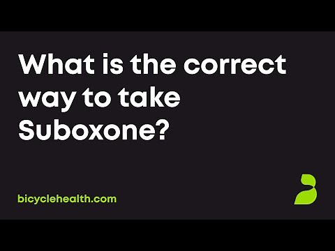 What is the correct way to take Suboxone strips and tablets?