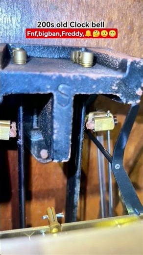 200 year old clock bell power less technology 1830 #shorts #shortvideo #clock #grandfather #antique