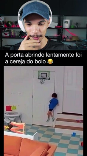 ele foi genial fazendo isso! #react #engraçado #memes