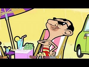 Mr. Bean At the Beach - Just Wants To Sunbathe