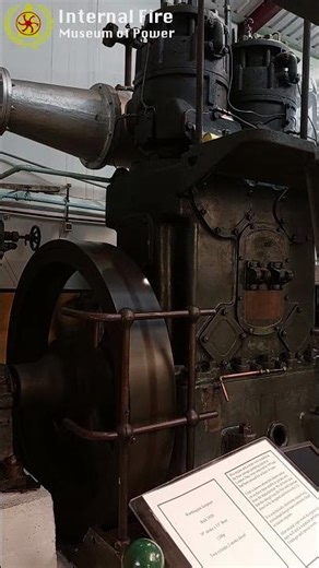 1928 Worthington-Simpson Two-Stroke Engine #stationaryengine #engine #oldtechnology