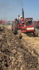 1.6M views · 14K reactions | International Harvester 1066 Plowing at the Half Century of Progress Farm Show in Rantoul IL #tractor #Halfcenturyofprogress #dirt | Farmer AL84 | Facebook