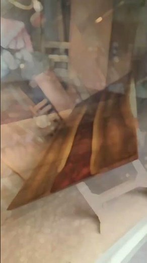 Applying Polyurethane Finish to those art pieces #epoxy #resin #finish