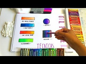 6 técnicas muy útiles de Oil Pastels ~ 🖍🎨