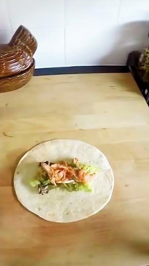 How to Wrap a Tortilla Wrap #shorts