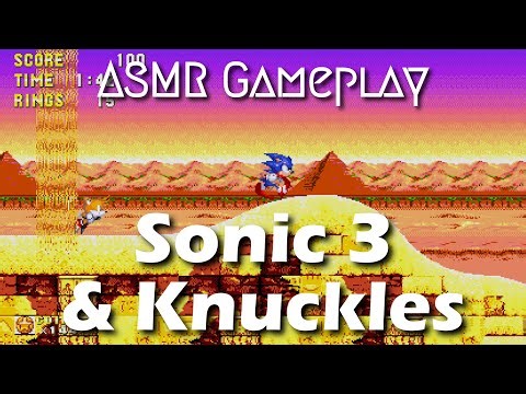 ASMR Gaming | Let's Play Sonic 3 & Knuckles (Part 5) 🔥 | Chill Controller Sounds & Whispers
