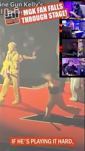 MGK Fan Falls Through Hole In Stage During London Show: OUCH!