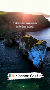 🇮🇪Ireland Just when you think Northern Ireland couldn’t get any more magical…you stumble upon Kinbane Castle 🏰✨ �This hidden gem of a castle dates back to the 1500s! The ruins may have been weathered by time, but I still think it’s one worth visiting! Take caution though, from the car park at the top it’s 140 steps down to this cliffside castle. And the way down is MUCH easier than the climb back up. But I always feel it’s worth it for the reward 🏰 Kinbane Castle, Northern Ireland @tourismir