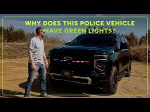 Why Does This Police Tahoe Have GREEN Lights?! | SoundOff + TruckVault Build