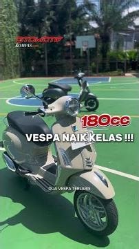 A Complete Review of the New Vespa 180cc Engine