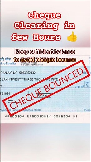 Cheque Clearing in Few Hours: Know details #CTS #Cheque #clearing #bank