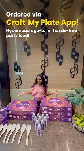 Anjali Pothuluru | Hyderabad blogger | 🎉 Last-minute birthday plan? No stress! Thanks to @craftmyplate, our party was a hit – with curated meal boxes, kid-friendly pasta, and... | Instagram