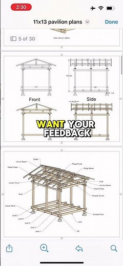 Free timber framing plans?!