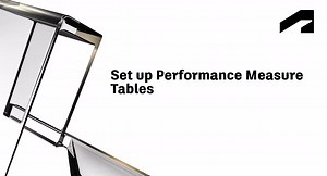 Model control, experimentation, and measurement - Set up performance measure tables | Autodesk