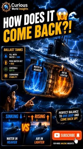 How Can Submarines Sink And Rise Again? 🌊😱