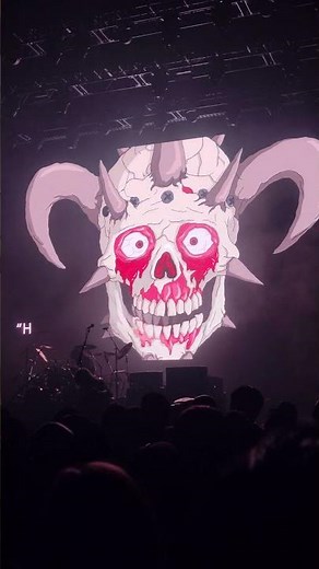 Facebones from Dethklok live (2023) #metal #dethklok