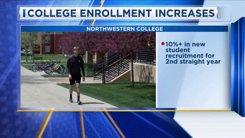 Northwestern College Enrollment Increases