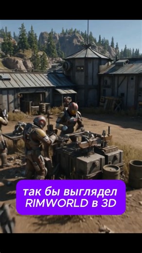 Rimworld в 3D!! #shorts #rimworld