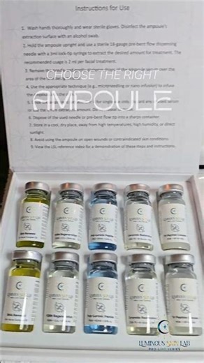 Best Pro Ampoules for Nano-Infusion & Microneedling | Esthetician Guide