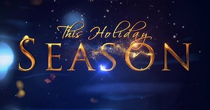 Sparkling Christmas and New Year Animated Titles