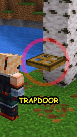 Vc está usando TRAPDOOR ERRADO! #minecraft #viral