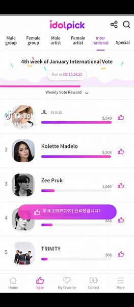 Support JL Gaspar for 1st Rank at IdolPick!